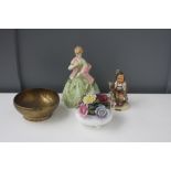 A Royal Worcester figurine titled 'First Dance' no. 3629, modelled by F.G.