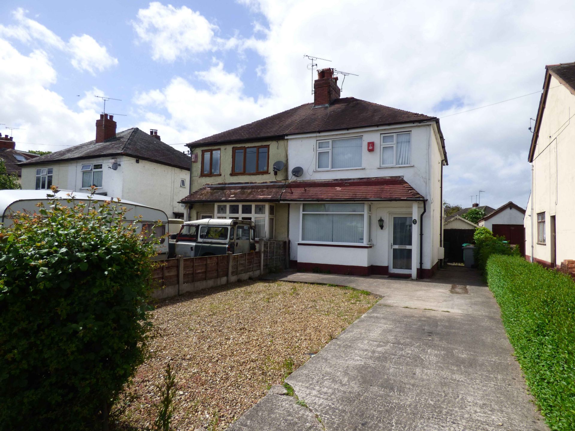 21 Valley Road, Crewe, Cheshire, CW2 8JZ
 
1930's semi-detached house
Two reception rooms