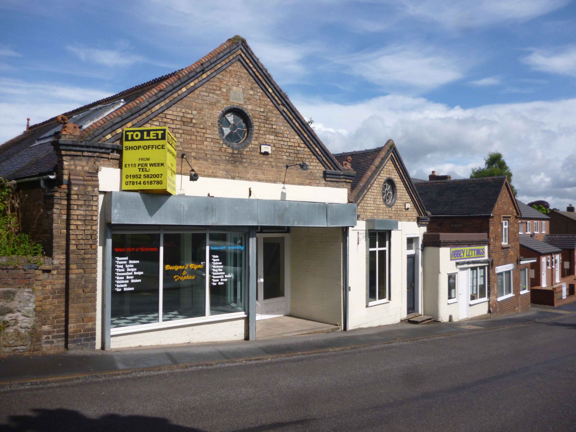 10b Park Street, Madeley, Telford, Shropshire, TF7 5LA
 
Two separate retails shops
Well