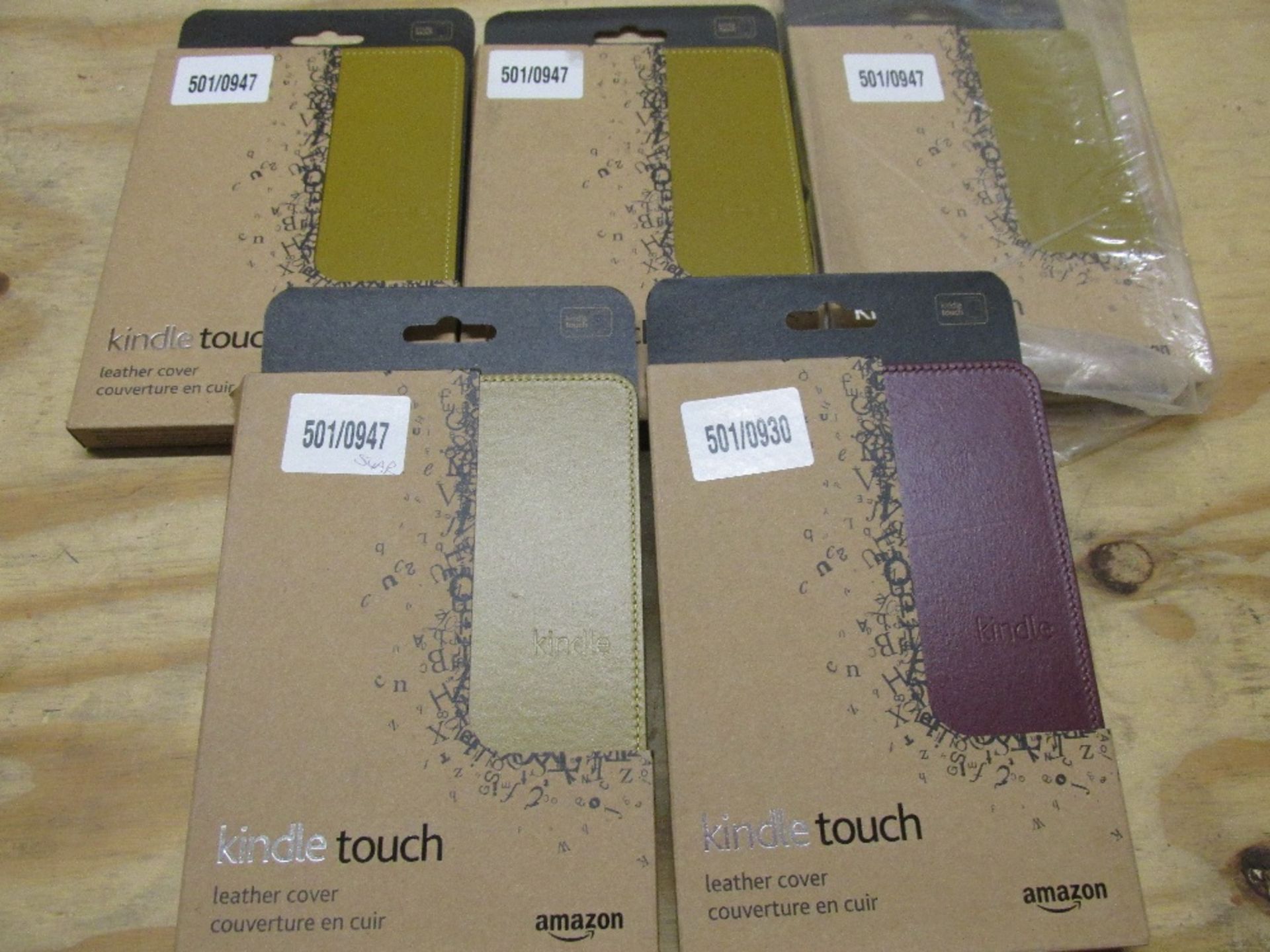 Five As New Leather Kindle Touch Covers
