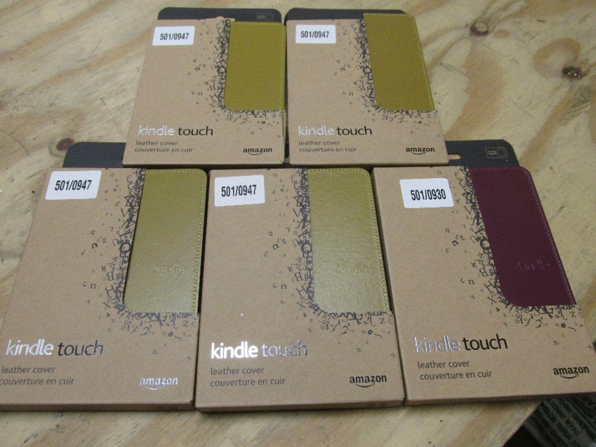 Five As New Leather Kindle Touch Covers
