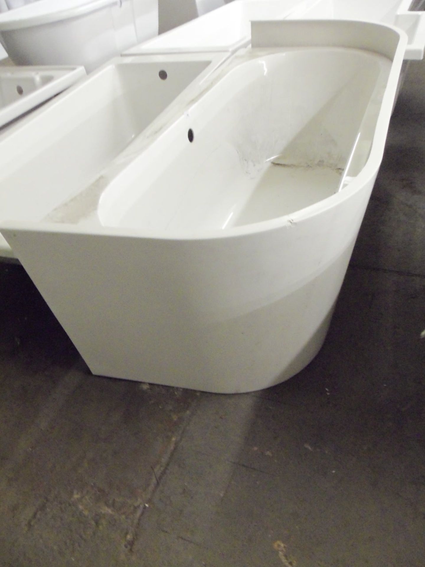 1700x750 D bath with front panel RRP £1200