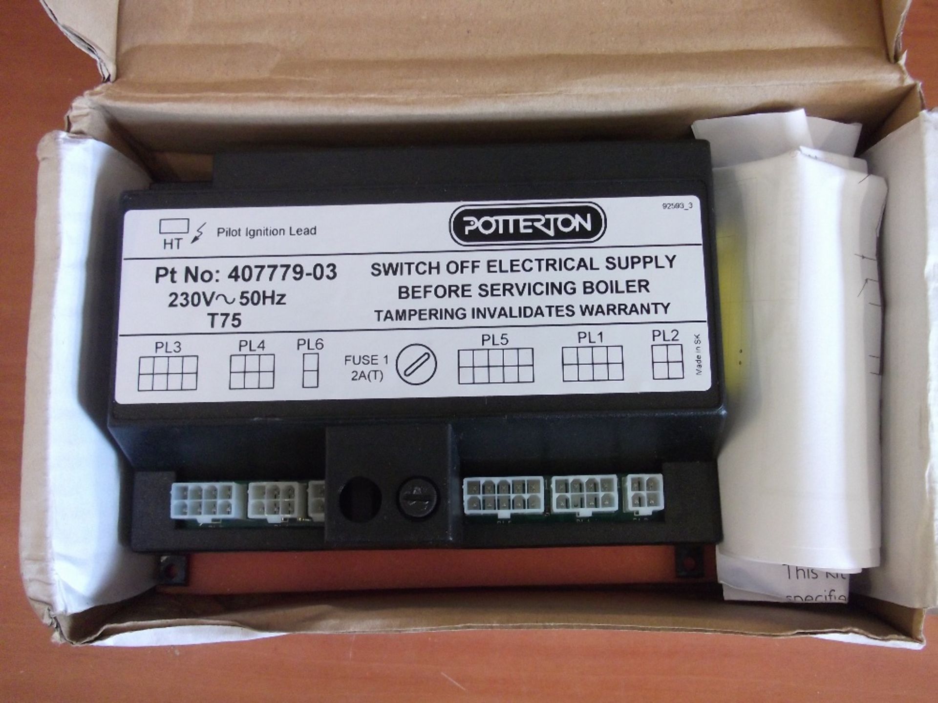 Potterton Electronic Control