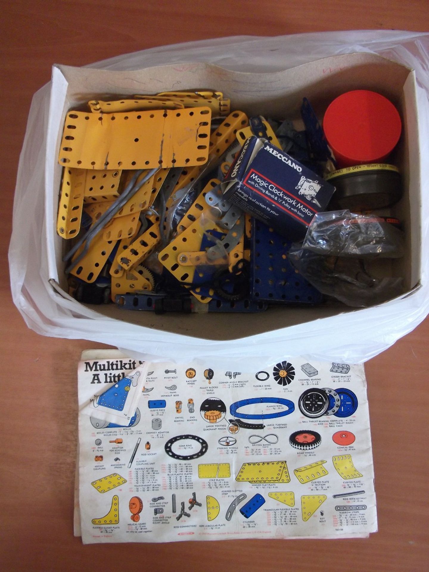 Box of Mechano Items