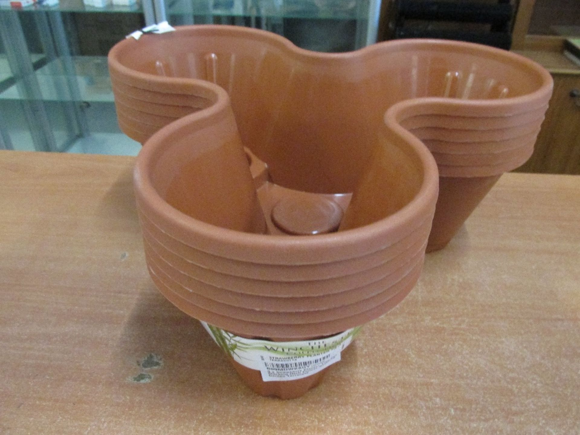 6 Winchester Strawberry Planters ++