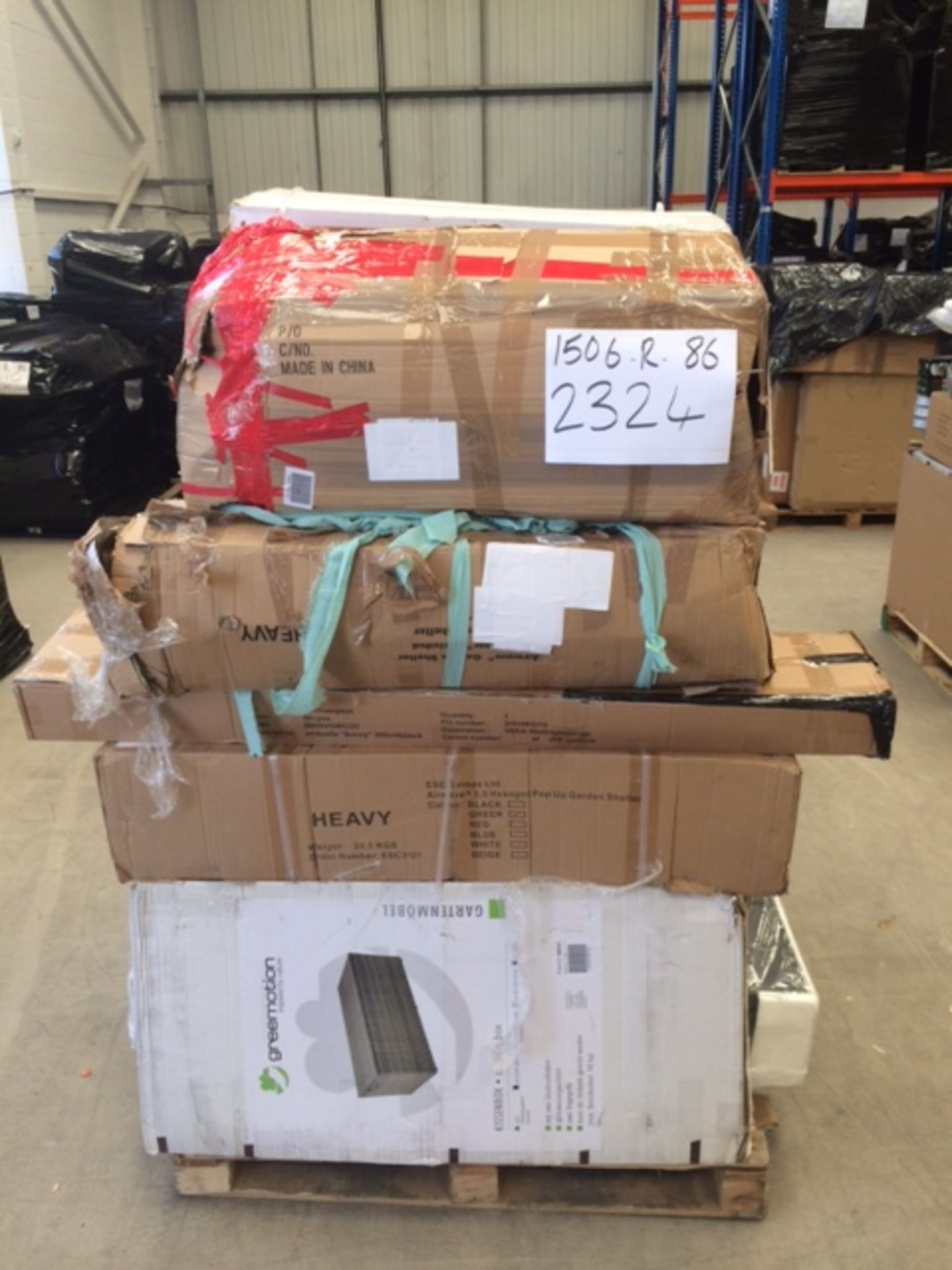 Pallet of Major Online Retailer Surplus Stock/Returns Containing Gardening.  Please Click The Link