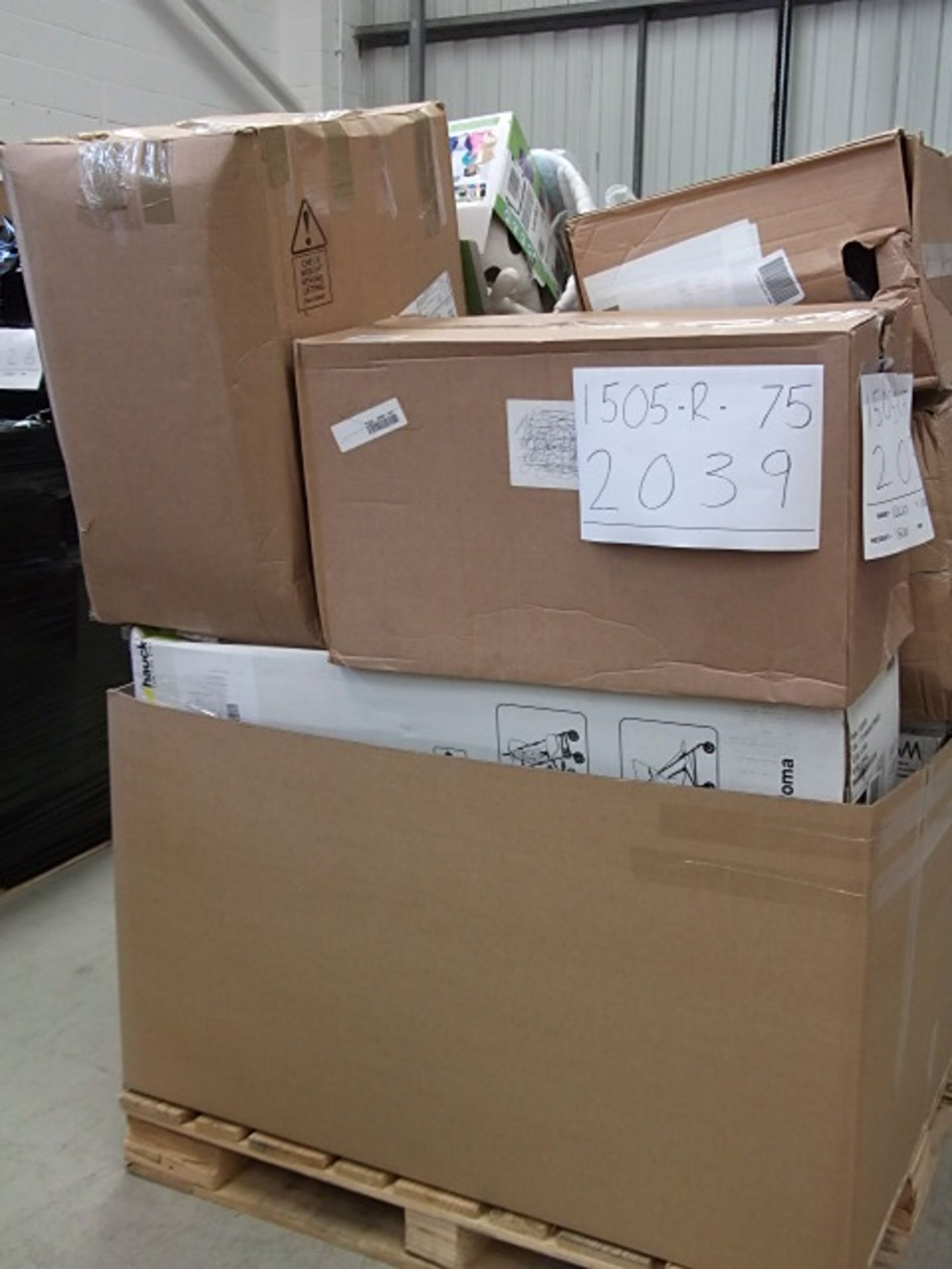 Pallet of Major Online Retailer Surplus Stock/Returns Containing Baby Products.  Please Click The - Image 2 of 2