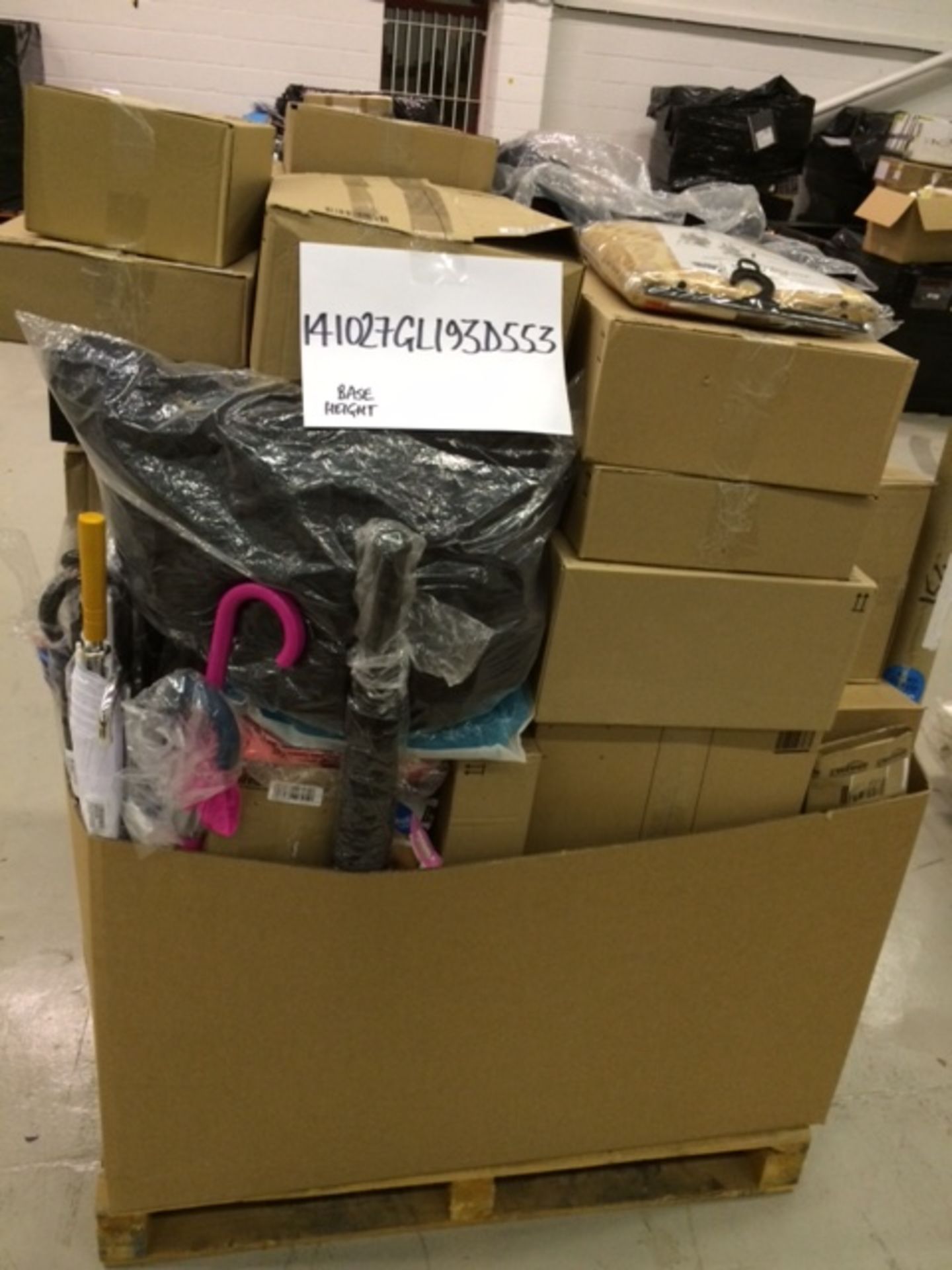 Pallet of Major Online Retailer Surplus Stock/Returns Containing Apparel.  Please Click The Link