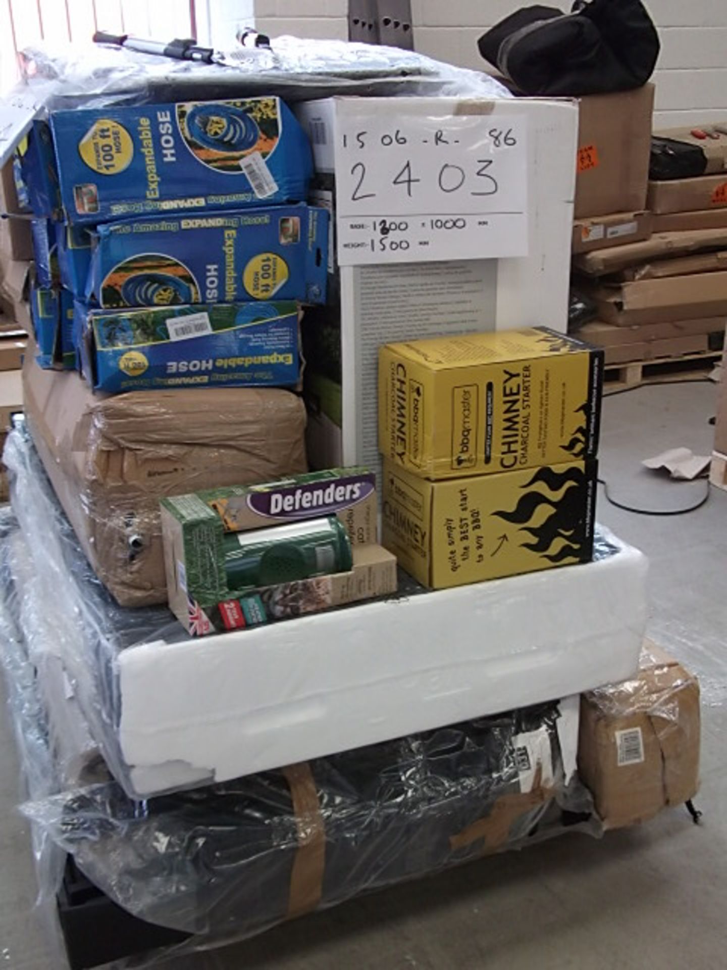 Pallet of Major Online Retailer Surplus Stock/Returns Containing Gardening.  Please Click The Link