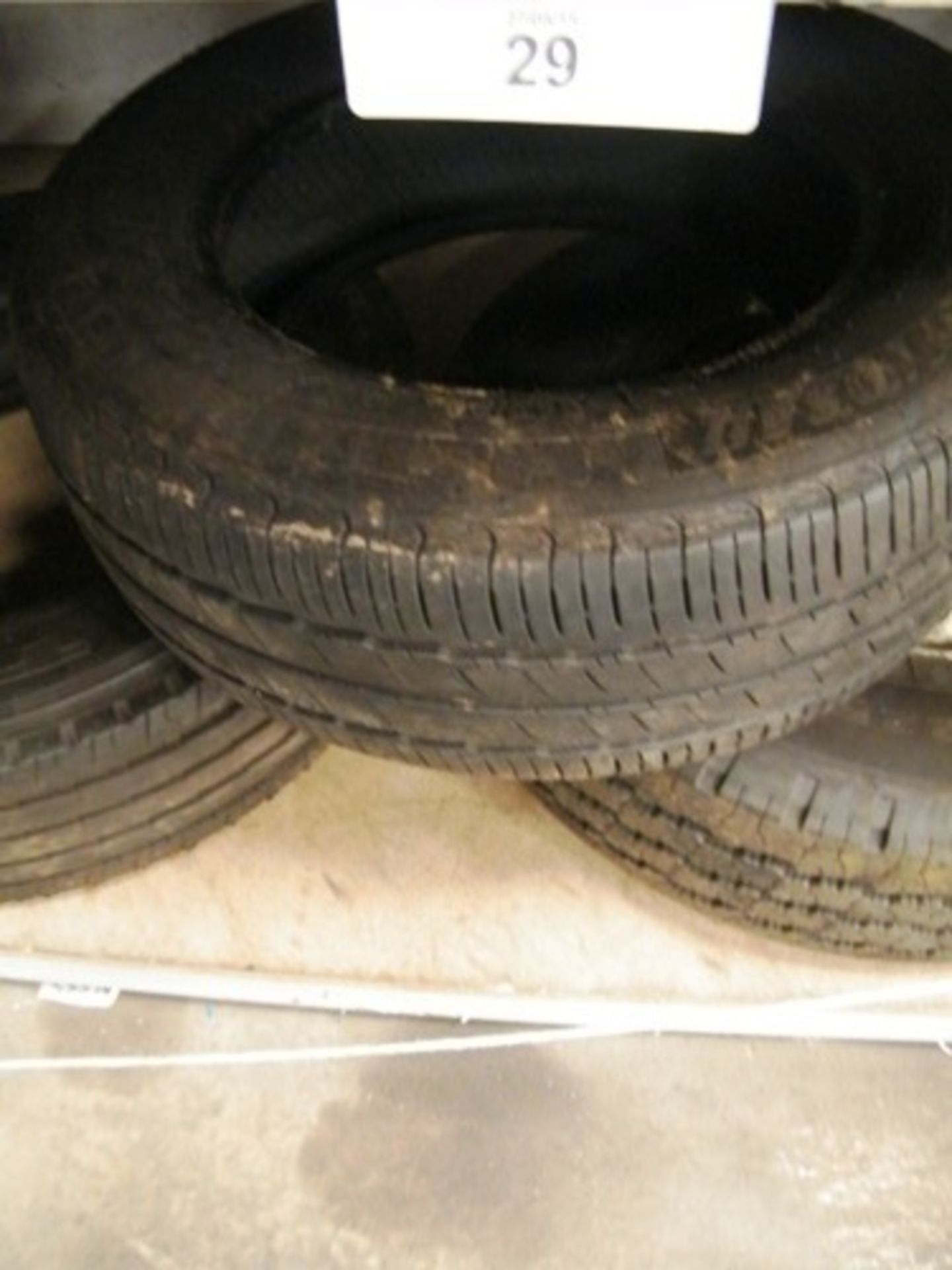 Landsail LSV88 part worn tyre, size 225/65 R16C, approximately 6mm tread remaining, Triangle TR685