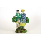 A 19th Century Staffordshire figure group,