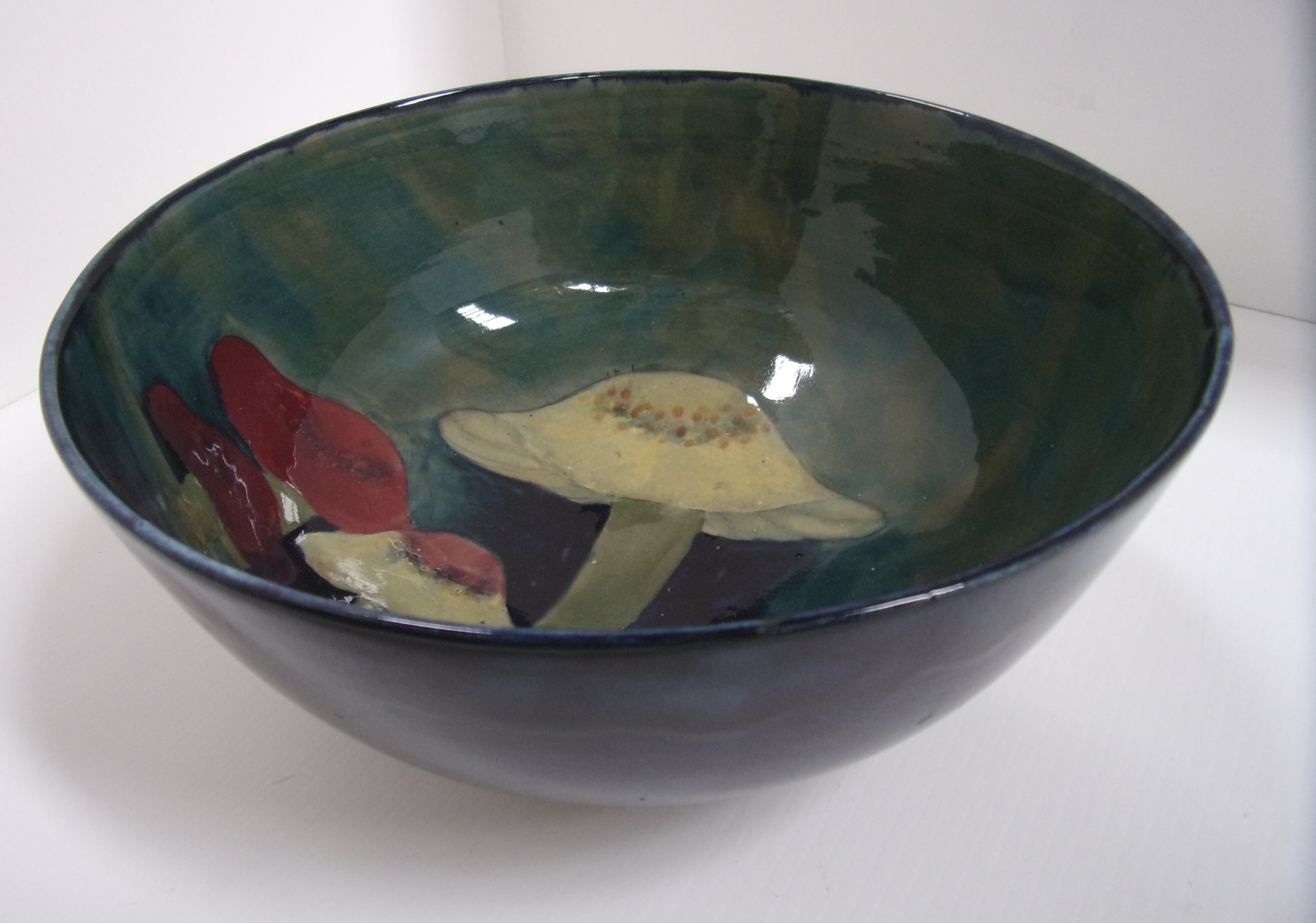 A Moorcroft circular bowl, the interior - Image 2 of 2