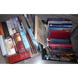 Contents to two boxes - history literature and other books inc. Victoria's Empire, Jane Austen "