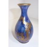 A Wedgwood lustre baluster vase with flared neck decoration [Z4829] Dragon pattern - 14 cm.