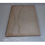Thomas Kilby A folio consisting of a ser