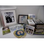 LEEDS UNITED memorabilia including a fra