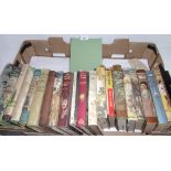 Contents to tray - 21 books and novels f