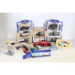 A collection of 20 diecast model cars an