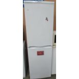 A Hotpoint Iced Diamond RFA52 upright fridge freezer