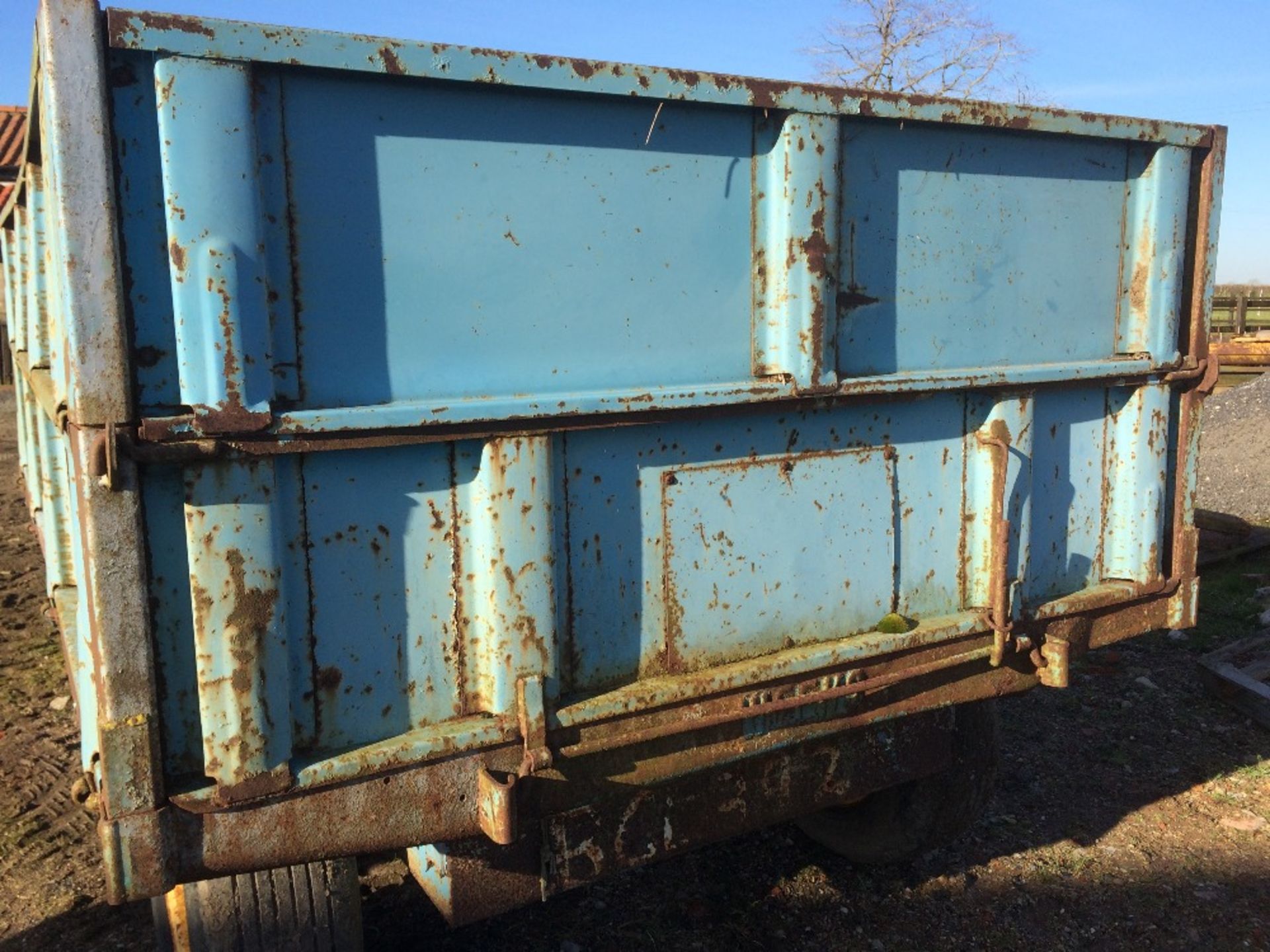 Weeks 4 T tipping trailer, S/N No 107173 - Image 6 of 6