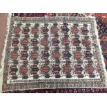 A vintage Persian handmade Afshar rug, 54'' x 32''