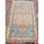 An antique Persian handmade Brojerd rug c. 1910, 66'' x 41''