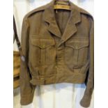 Two 1949 Patt. battledress blouse dated