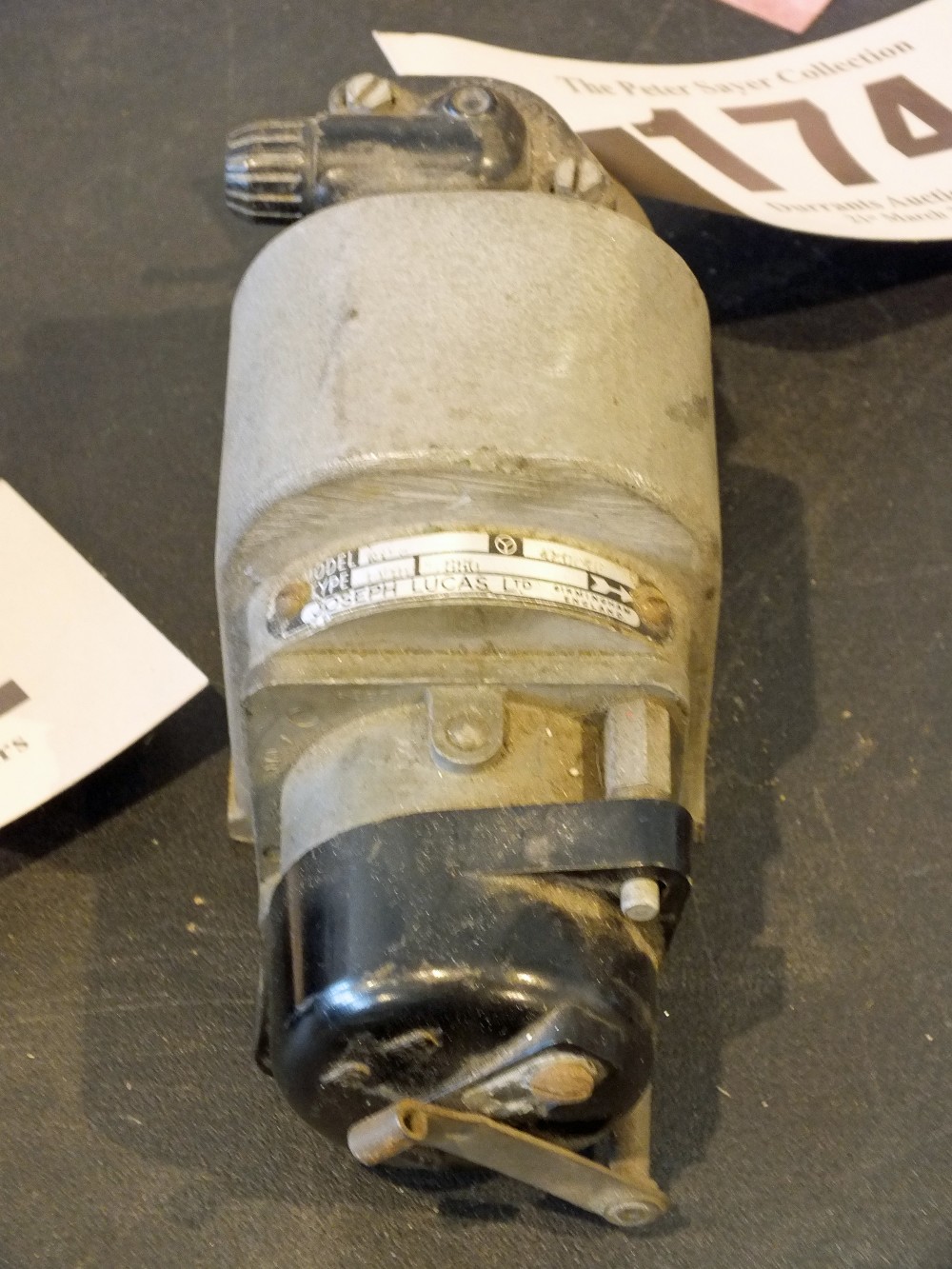 A Lucas single cylinder magneto