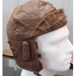 A WWI era flying helmet