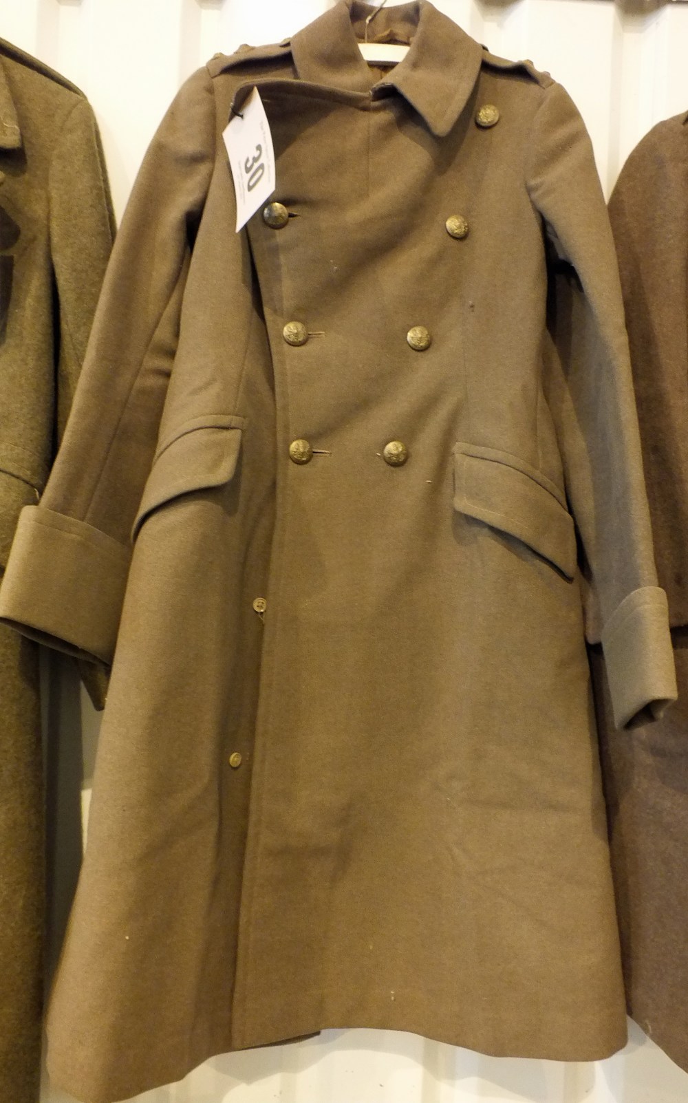 A WWII (dated 1944) Officer's Greatcoat
