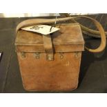 A WWII (dated 1943) leather carry case