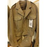 A post war (dated 1954) battledress tuni