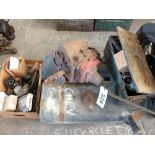 Two Chevrolet/GMC fuel tanks gearbox and