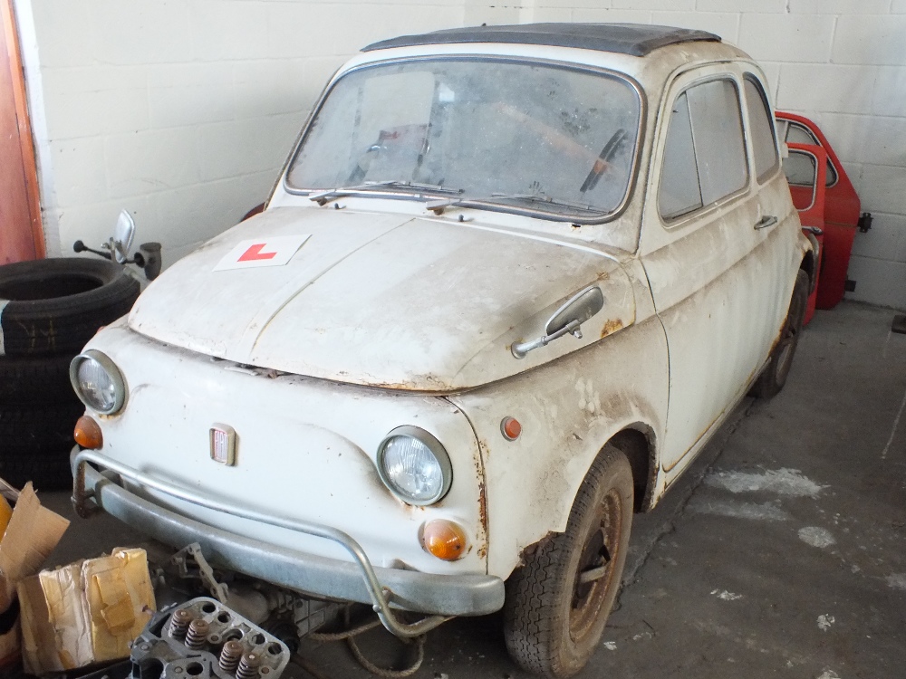 A Fiat 500, this is a restoration projec