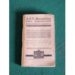 A 1942 dated A.F.V. recognition book par