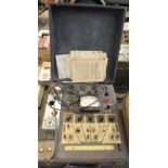 A post WWII era USA tube tester complete