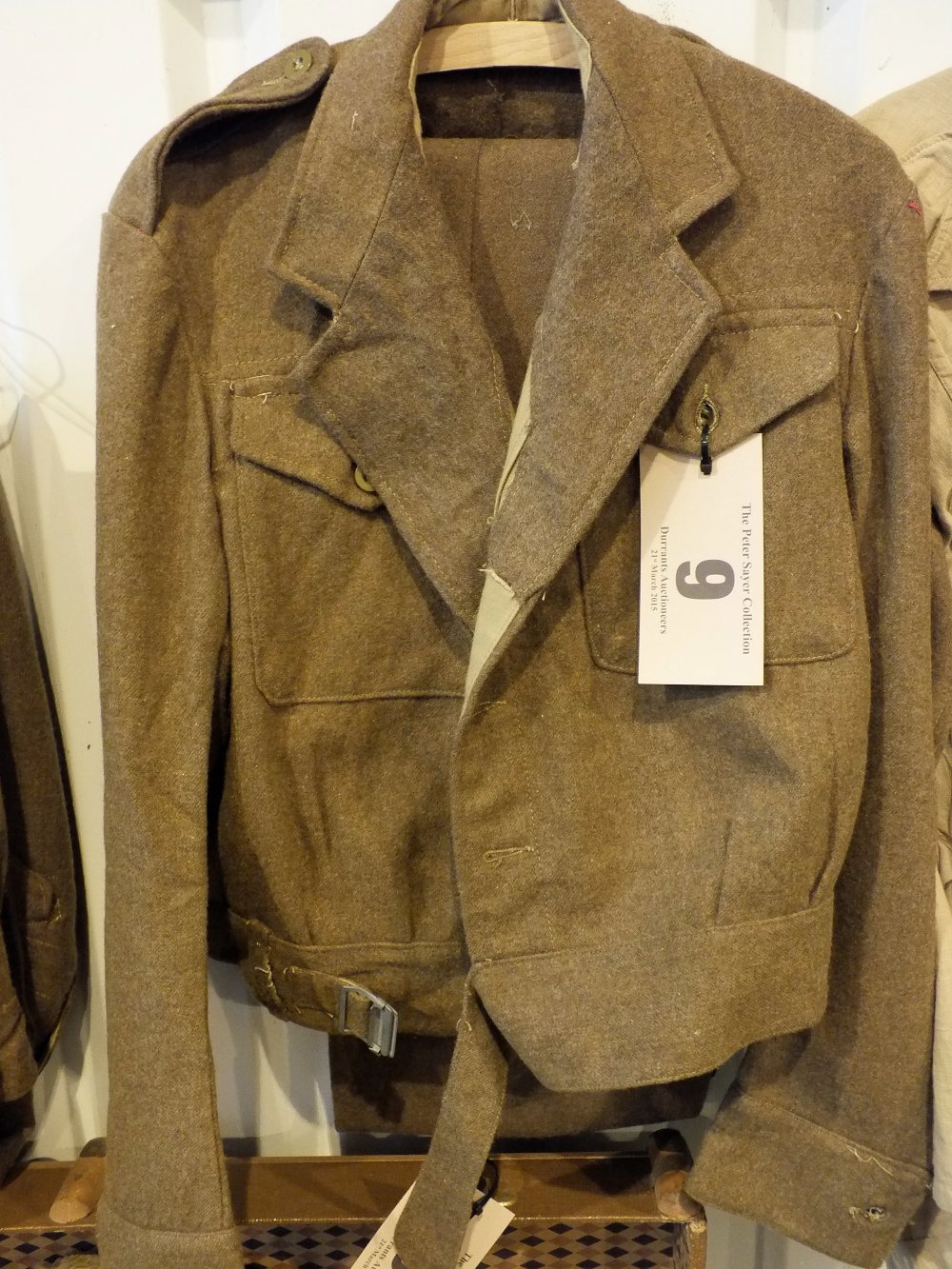 A WWII dated blouse tailored for shirt a