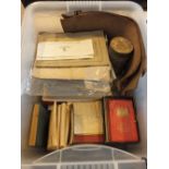 A box of mainly Home Front books and eph