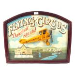 A toy fort, reproduction flying circus b