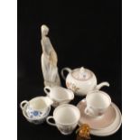 A Susie Cooper part tea set and other china