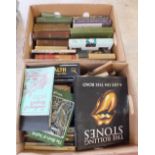 Three boxes of various books on Fishing, Wildlife and other Topographical booklets