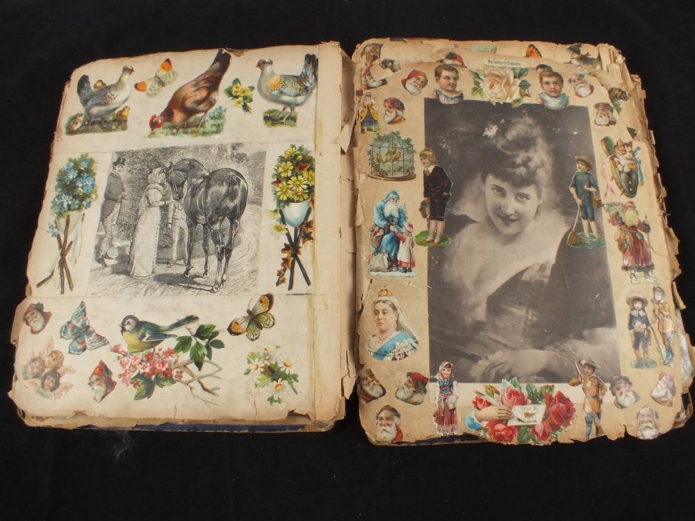 A Victorian scrap book - Image 2 of 3