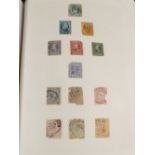 Two Stanley Gibbons of 20th Century world stamps and 19th Century stamps from an earlier collection