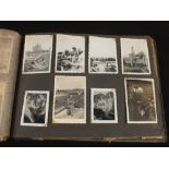 A WWII era German photograph album (possibly German Land Army)