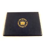 A cased proof 2003 Gold sovereign commemorative cover,