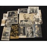 Various photos and postcards of boxers, music hall etc,