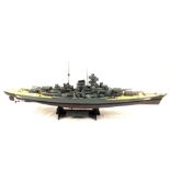 A model of the Bismarck