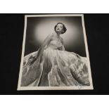 A signed and inscribed photo of Dottie Lamar,