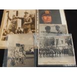 An interesting selection of photographs of Mussolini plus one with Hitler