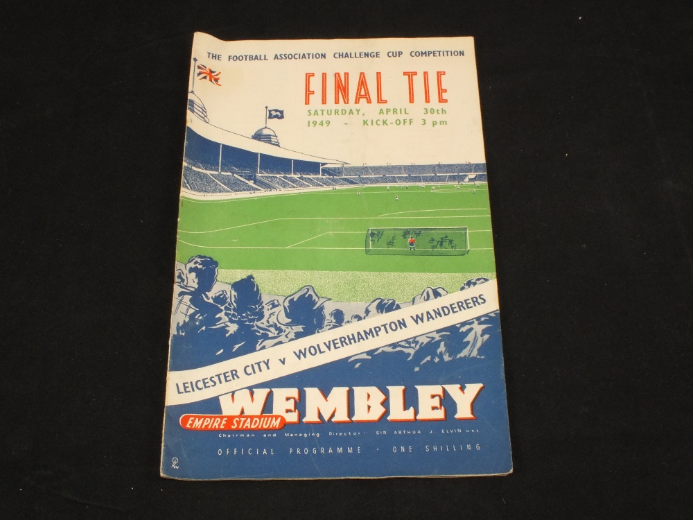 Football programmes, Wembley Final,